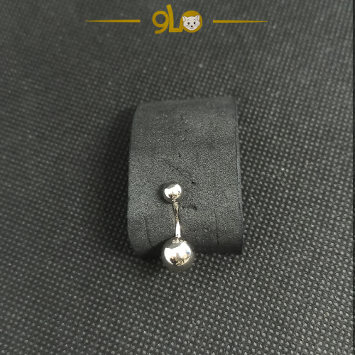 حلق بيرسينج فضة 925s للسرة موديل 920