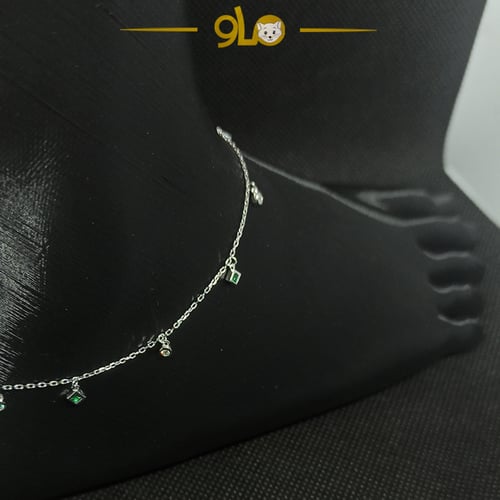 خلخال فضة موديل 988