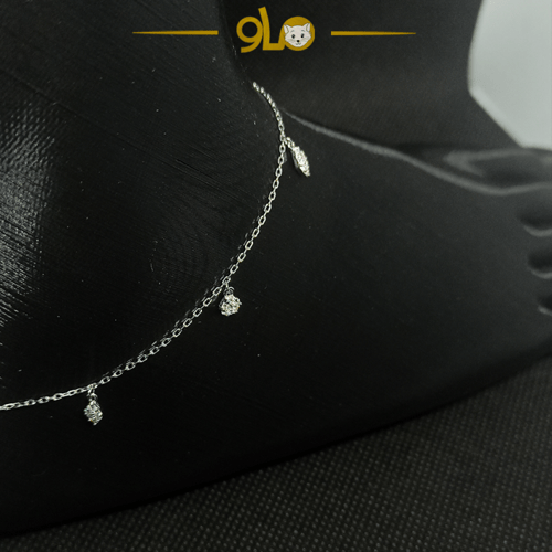 خلخال فضة 925S موديل 986