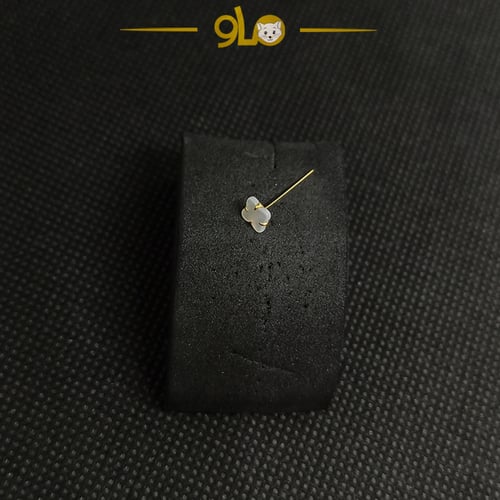 زمام بيرسينج ذهب 18k وردة مميزة موديل 777