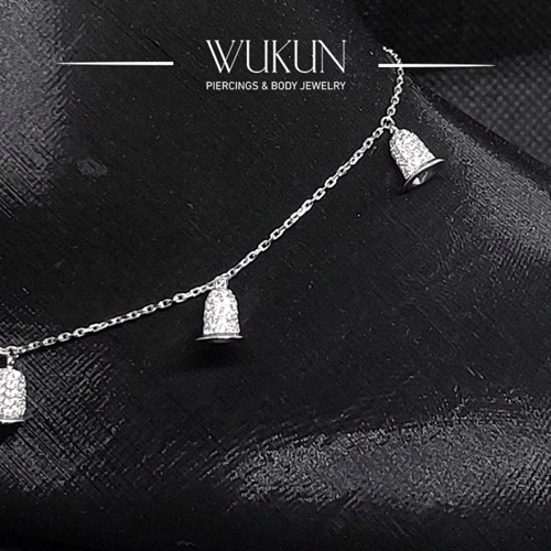 خلخال فضة 925s بشكل مميز معلق موديل 9272