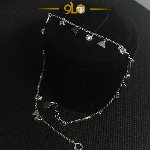 خلخال فضة موديل 991