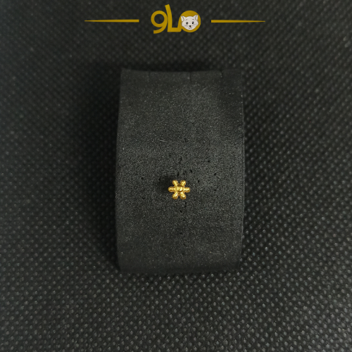 زمام بيرسينج ذهب نجمة سادة