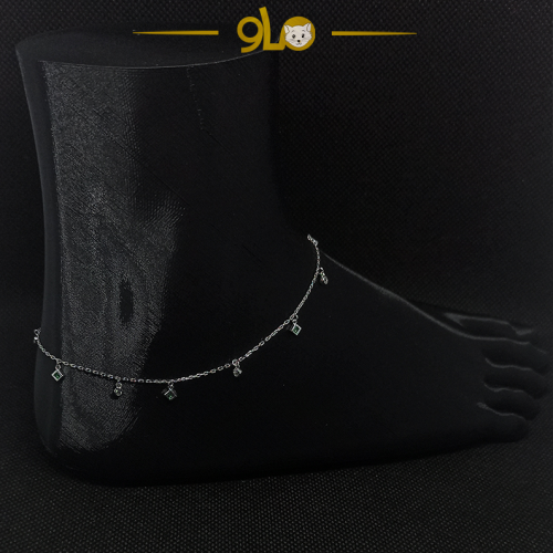 خلخال فضة موديل 988