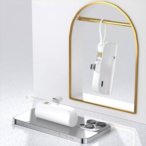 شاحن كبسولة باور بانك صغير التفاصيل الأساسية واجهة...