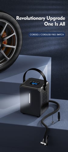 ليكيرز ، منفاخ إطارات محمول قابل لإعادة الشحن ، ول...