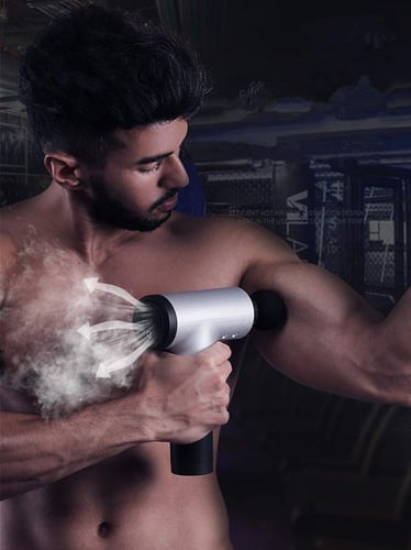 مسدس تدليك لاسلكي قابل لإعادة الشحن للأنسجة العميق...