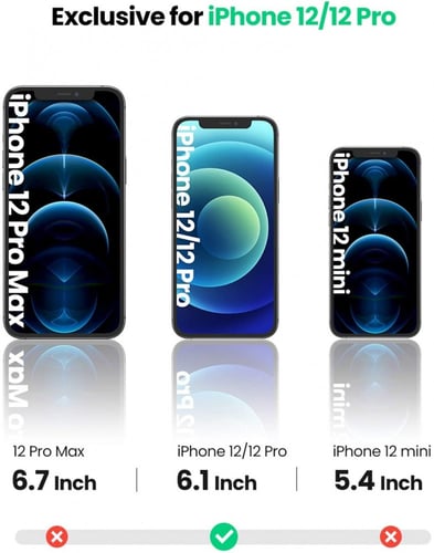 iPhone 12 حالة و iPhone 12 PRO حالة / غطاء (6.1 بو...