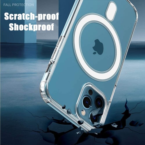 كفر ماج سيف ايفون 12/12 برو حافظة شفافة