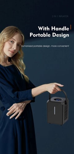 ليكيرز ، منفاخ إطارات محمول قابل لإعادة الشحن ، ول...