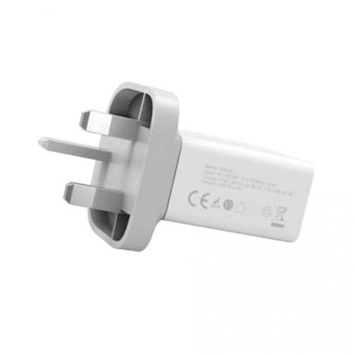 محول السفر العالمي من النوع C-USB 30 وات