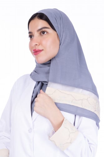 PASTEL GREY HIJAB