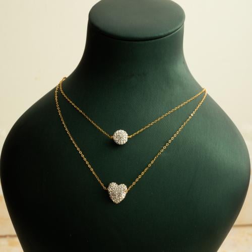 عقد ذهب عيار 21