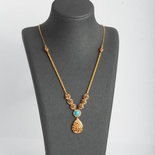 عقد ذهب عيار 21