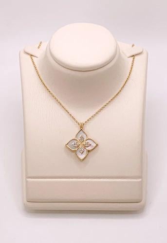 عقد ذهب عيار 18