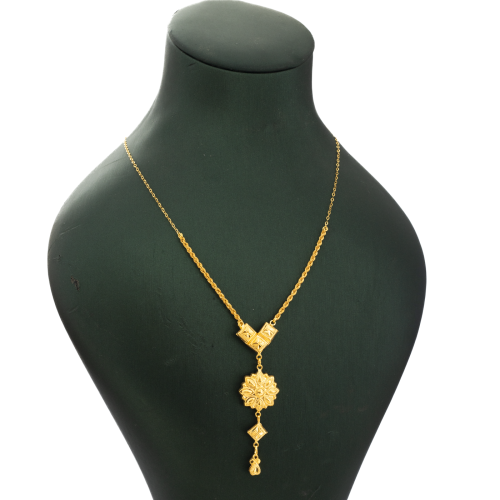 سلسلة كرسي جابر ذهب عيار 21