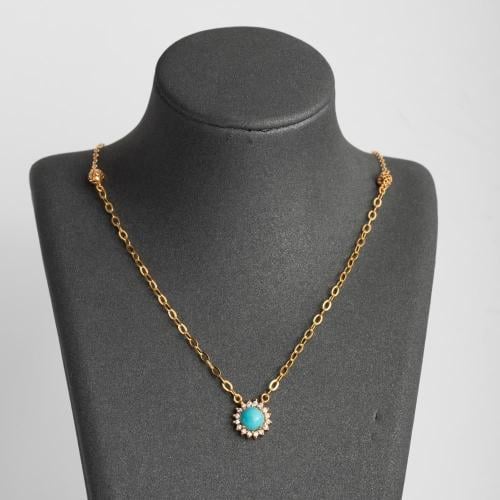 عقد ذهب عيار 21