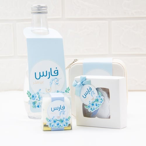 توزيعات حجر عطري بيبي فارس (6 حبات)
