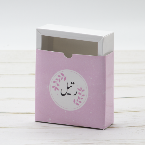 10 حبات سلايد بوكس بلون وردي