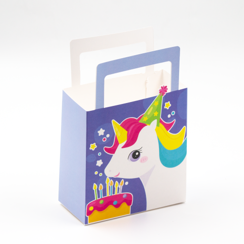 10 اكياس توزيعات اليونيكورن البنفسجي