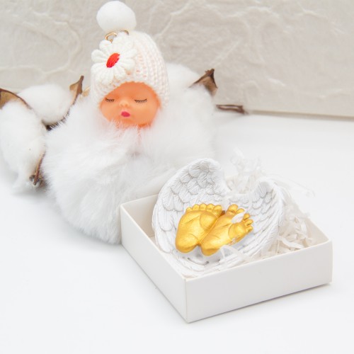 6 توزيعات الاحجار العطرية الذهبية للمواليد