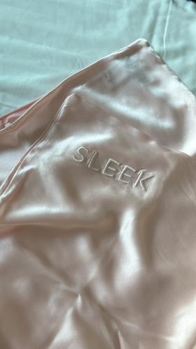 Pink pillow cover