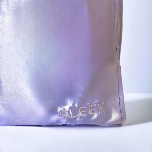 Purple pillow cover