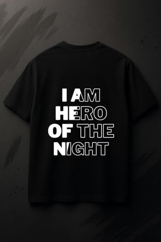 تيشيرت Hero of the night