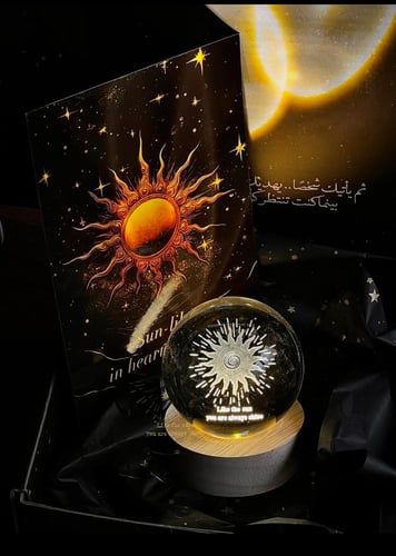 بلورة ( shining like sun )