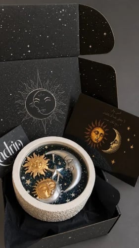 Moon and Sun vip candle