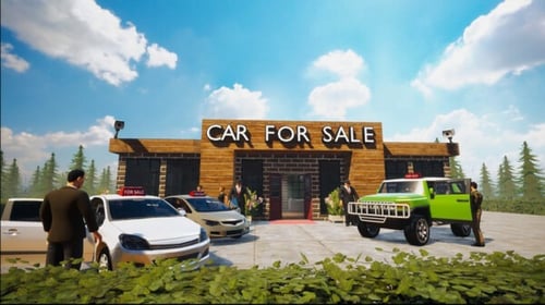 محاكي الشريطي - Car for Sale Simulator