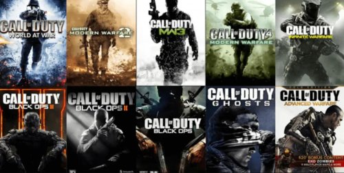 بكج اجزاء كود >14 جزء Call of Duty