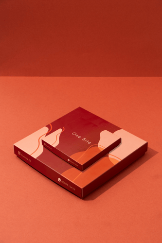 بوكس صغير ميني تارت كراميل