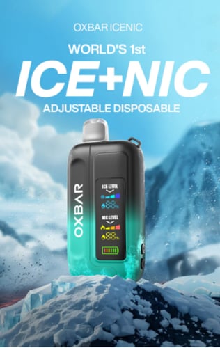 اوكس بار 30000 شفطة تحكم نيكوتين وبرودة - Oxbar IC...