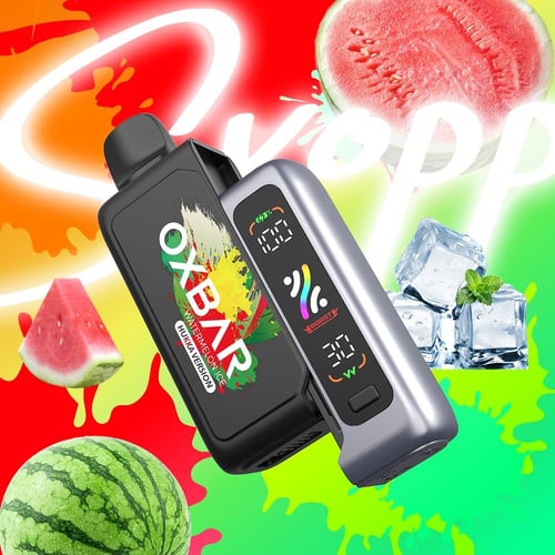 سحبة شيشة أوكسبار 20000 شفطة مع بطارية - Oxbar Pod...