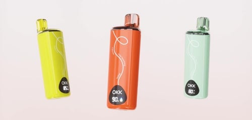 سحبة اوكك 3 نكهات - Okk Triple Flavour 21000 puffs
