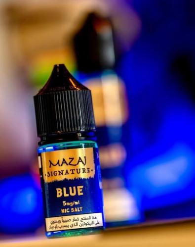 نكهة بلو مزاج سولت - Mazaj Signature Blue
