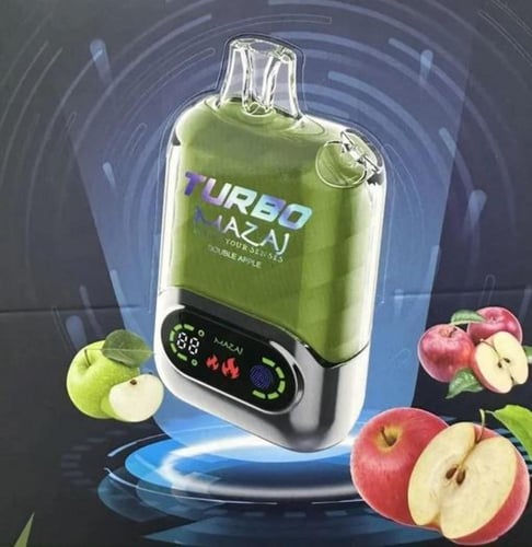 سحبة سيجارة مزاج تيربو 15000 شفطة 50 نيكوتين - Maz...