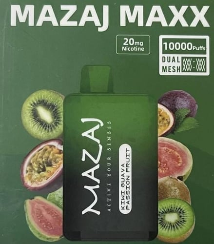 مزاج ماكس 10000 شفطة - Mazaj Maxx 10000 puff