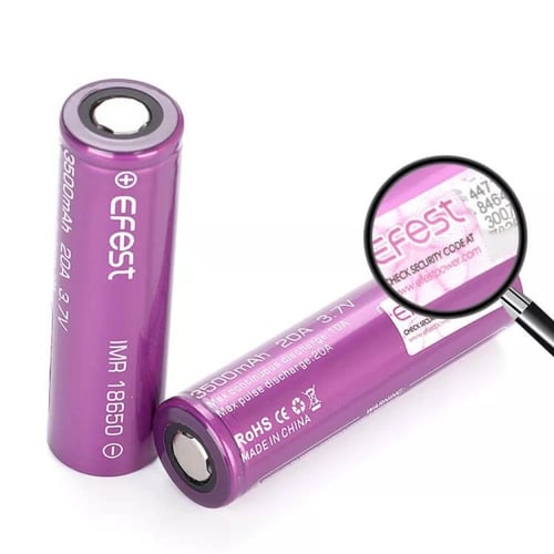 بطاريات خارجية لاجهزة الشيشة الالكترونية - Efest