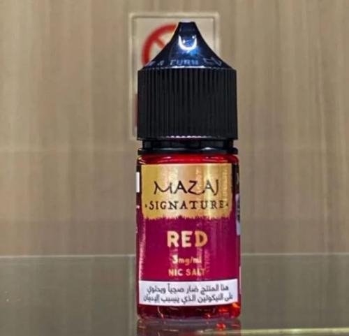 نكهة ريد مزاج سولت - Mazaj Signature Red Salt