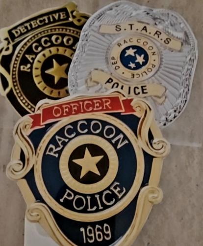 ستيكرات racoon police كبيرة
