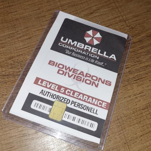 بطاقة أمبريلا paper