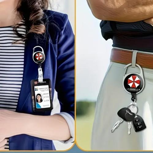 حامل بطاقة هوية قابل للسحب