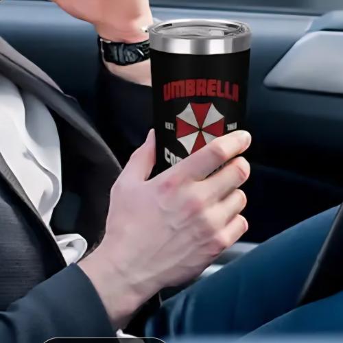 مق رزدنت ايفل Umbrellaحافظ الحرارة والبرودة ١٢ ساع...