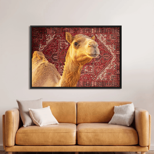 لوحة جداريه جمال الإبل