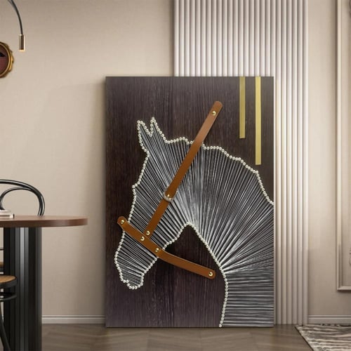 لوحة فنية خيل مطبوعة