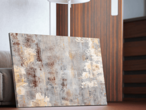 لوحة فنية تجريدية رائعة