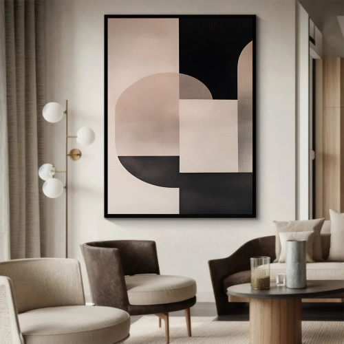 لوحة جدارية فخمة بوهيمى