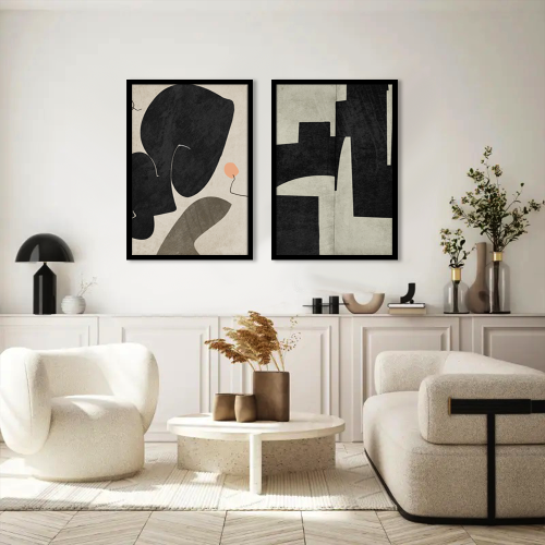 لوحة ثنائية طراز بوهيمى